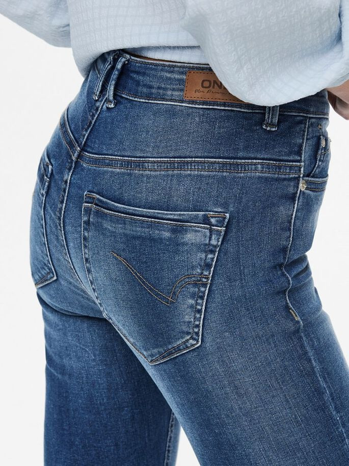 Джинси ONLPAOLA LIFE HW FLARED AZG0007 NOOS 15219219-Medium Blue Denim ONLY L/32 Синій 15219219-Medium Blue Deni