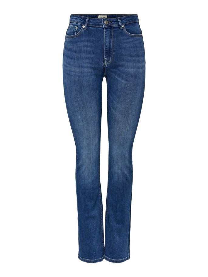 Джинси ONLPAOLA LIFE HW FLARED AZG0007 NOOS 15219219-Medium Blue Denim ONLY L/32 Синій 15219219-Medium Blue Deni