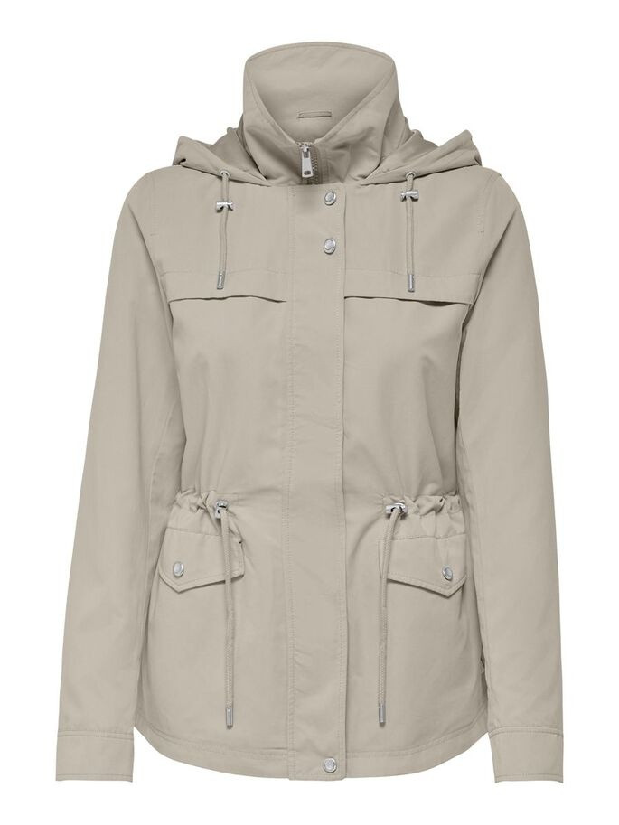 Куртка ONLNEWSTARLINE SPRING JACKET CC OTW 15218612-Silver Lining ONLY S Сірий 15218612-Silver Lining