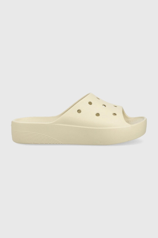 Тапочки CLASSIC PLATFORM SLIDE 208180-2Y2 CROCS W6 (36-37) Бежевий 208180-2Y2