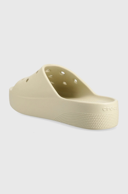 Тапочки CLASSIC PLATFORM SLIDE 208180-2Y2 CROCS W6 (36-37) Бежевий 208180-2Y2