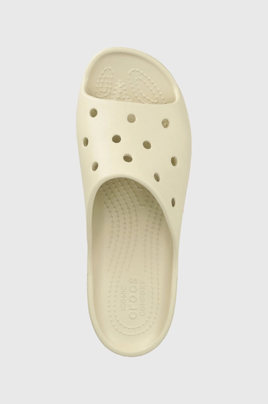 Тапочки CLASSIC PLATFORM SLIDE 208180-2Y2 CROCS W6 (36-37) Бежевий 208180-2Y2