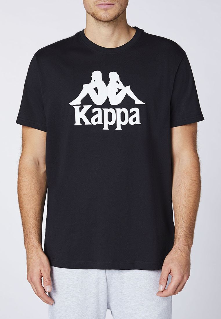 Футболка Caspar 303910-19-4006 Kappa XL Чорний 303910-19-4006
