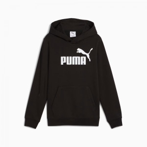 Толстовка підліткова ESS No. 1 Logo Hoodie TR 68490901 Puma 128 Чорний 68490901