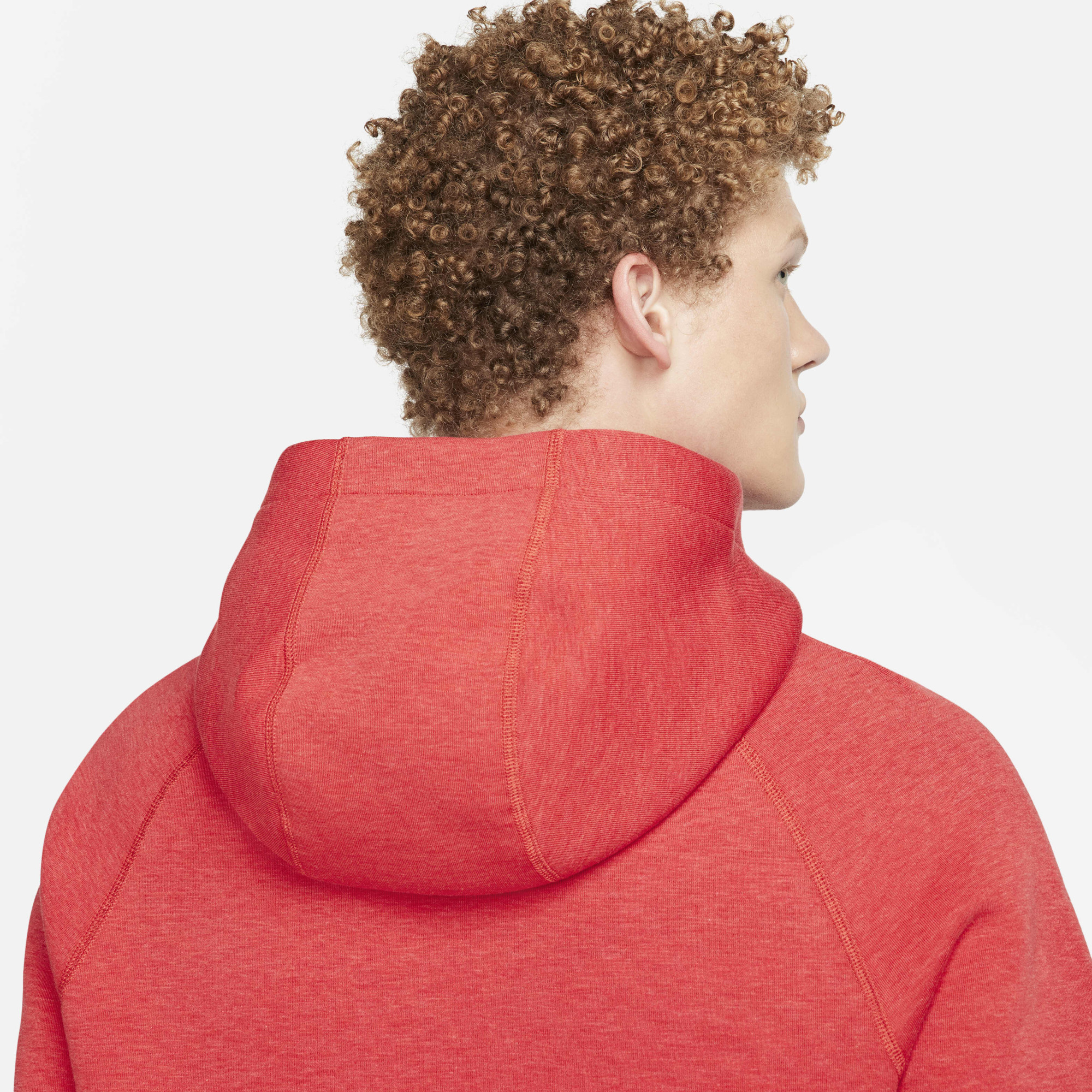 Худі чоловіче Nike Hoodie Pullover Sportswear Tech Fleece Orange FB8016-672
