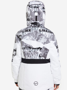 Куртка гірськолижна для дівчаток 117892GSD-A3 Glissade 146-152 (152) Сірий 117892GSD-A3