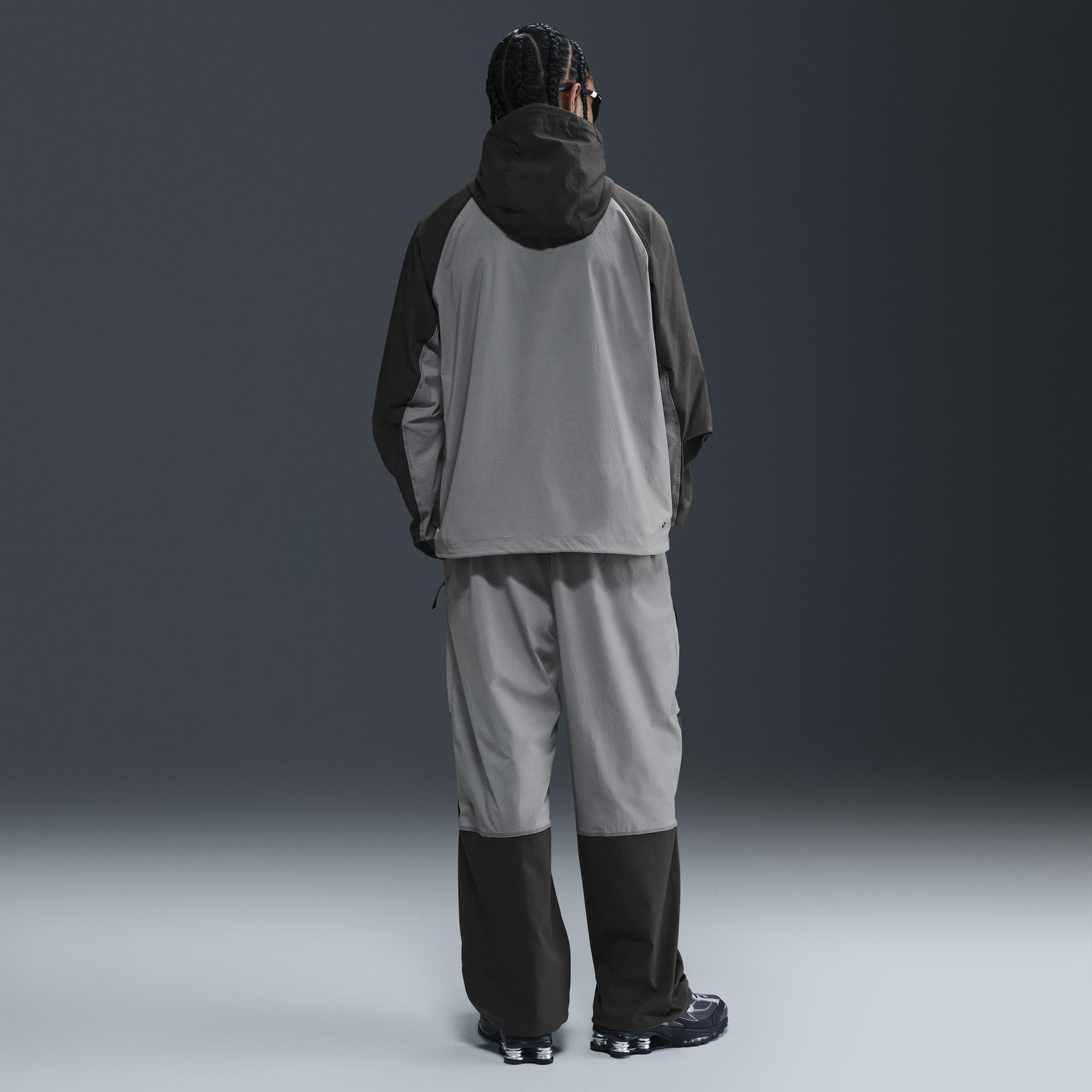 Вітровка чоловіча Nike Teechfleece Grey HM7151-065