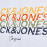 Футболка JORBRADY TEE SS CREW NECK SN 12205503-Bright White-Fit:STD/SOLID Jack&Jones S Білий 12205503-BRIGHT WHITE-FIT