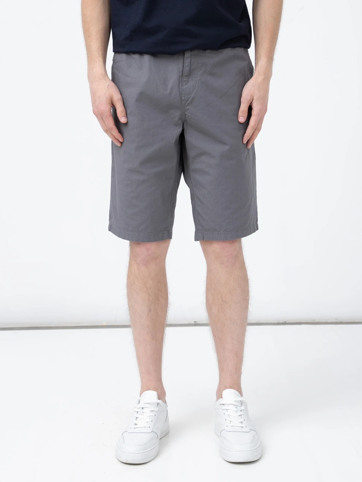 Шорти clean beach shorts 1030028-10952 Tom Tailor L Темно-сірий 1030028-10952