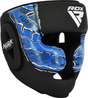 Шолом RDX HEAD GUARD NEW AURA F17 чорний, синій Уні M HGR-F17BU
