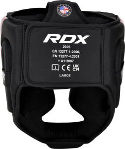 Шолом RDX HEAD GUARD NEW AURA F17 чорний, синій Уні M HGR-F17BU