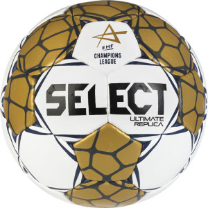М'яч гандбольний SELECT Ultimate Replica EHF Champions League v24 ((990) біло/золотий, 1) 167084