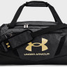 Сумка UA Undeniable 5.0 Duffle SM 40L чорний, золотий Уні 55х25,5х27 см 1369222-002