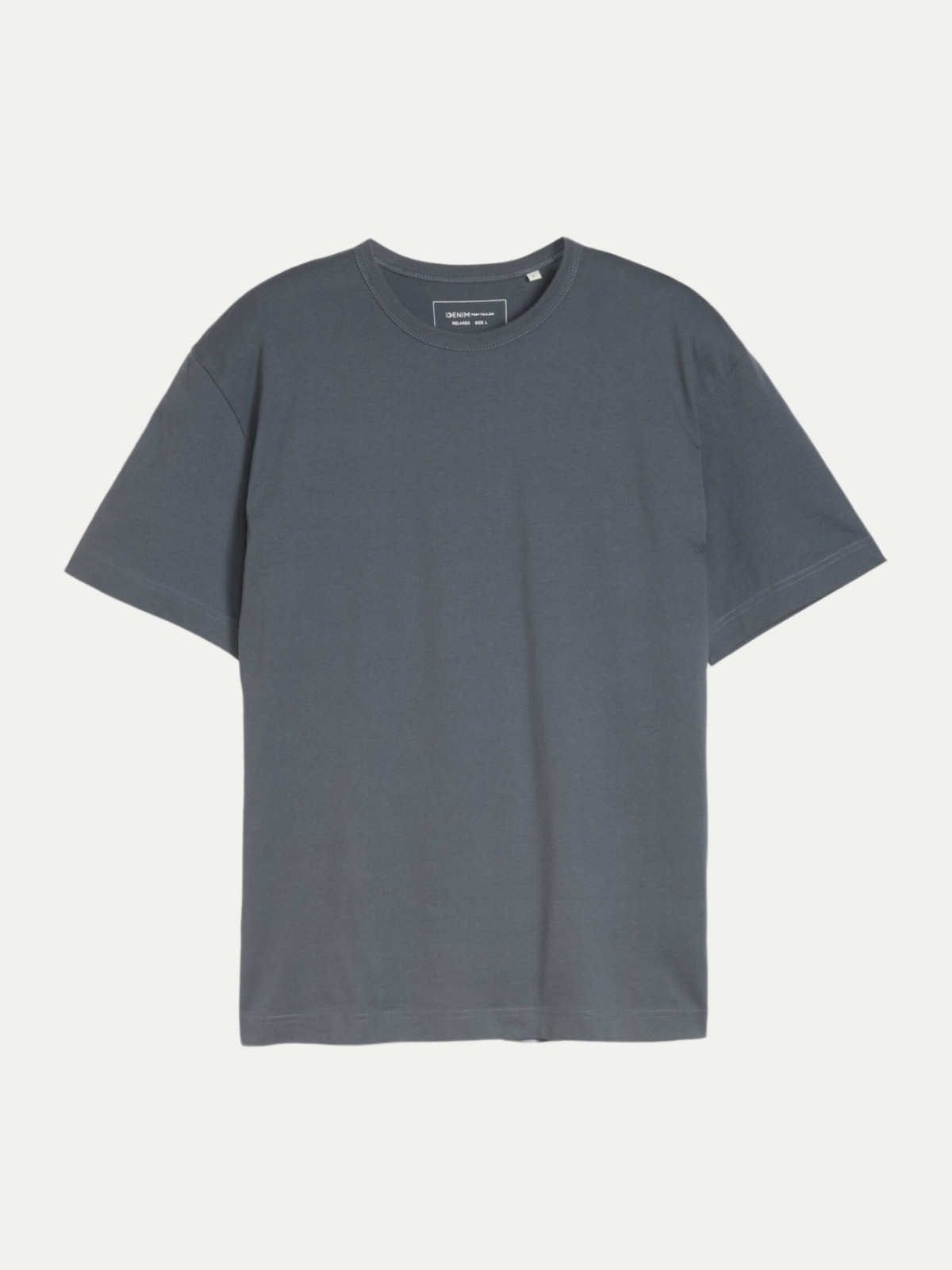 Футболка T-shirt Relaxed-Fit 1050260-21756 Tom Tailor M Сірий 1050260-21756