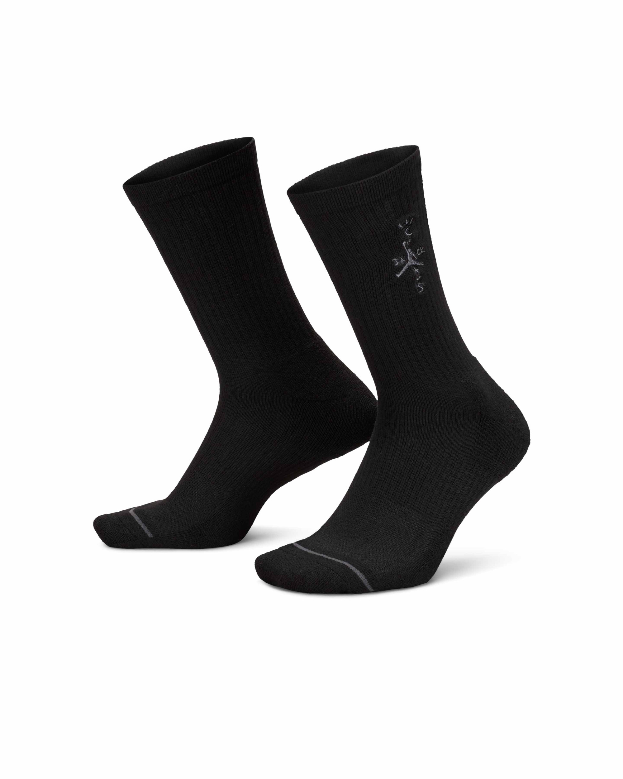 Шкарпетки Jordan x Travis Scott Crew Sock Black FV4054-010