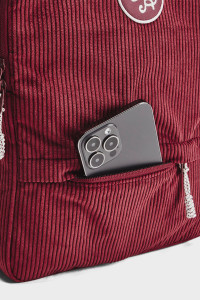 Рюкзак UA Loudon Corduroy SM BP 10L бордовий Жін 25x35,5x10 см 1384676-625