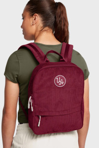 Рюкзак UA Loudon Corduroy SM BP 10L бордовий Жін 25x35,5x10 см 1384676-625