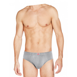 Труси сліп Kappa Slip Uomo Elastico Ric. c/etichetta Logo сірий Чол M K1101 GrigioUnito