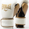Рукавиці боксерські Everlast POWERLOCK 2R TRAINING GLOVE білий, золотий Уні 16 унцій P00003051