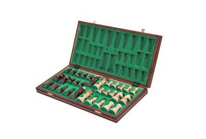 Шахи MADON Амбасадор коричневий, бежевий Уні 54х54см MD128