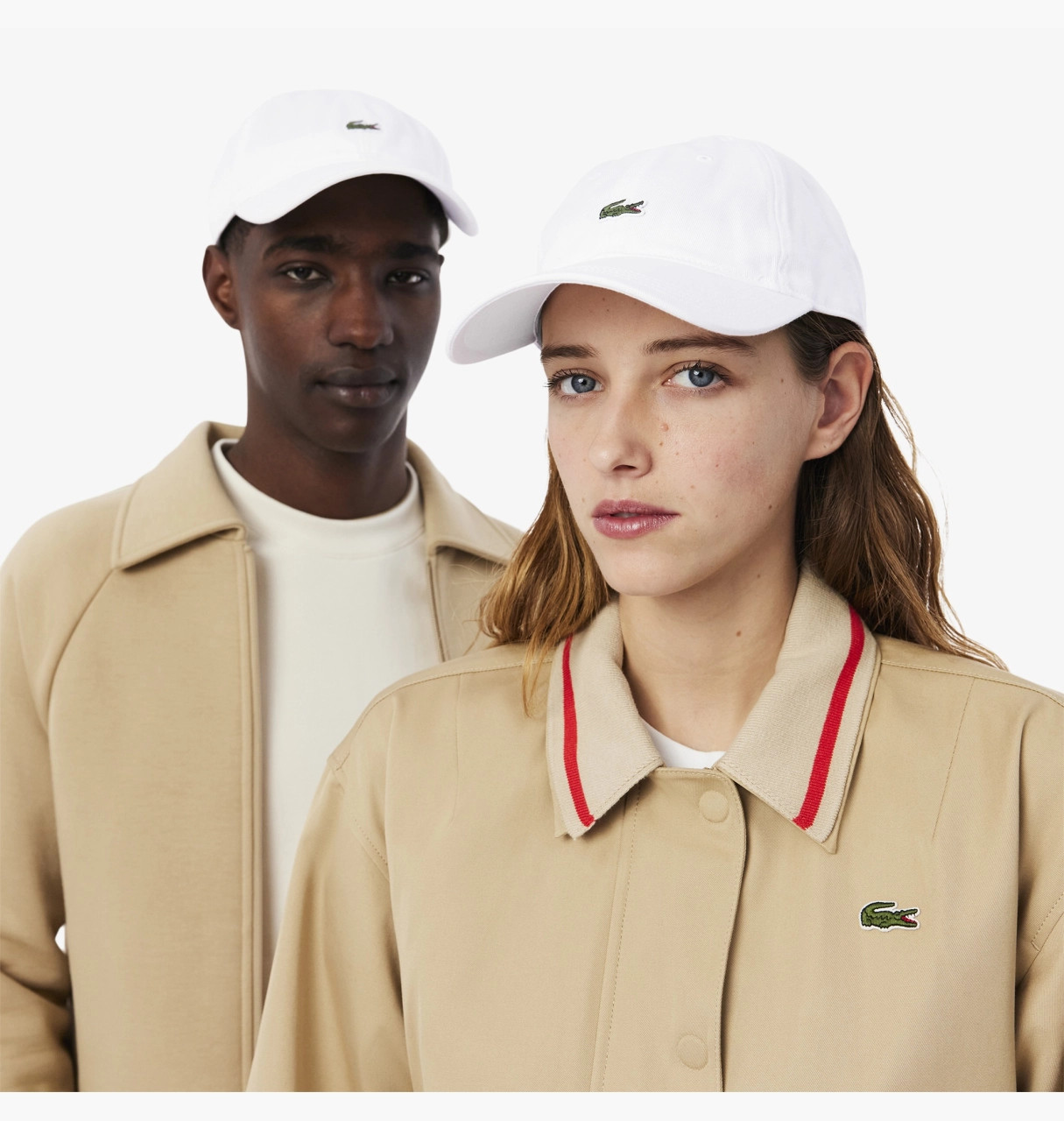 Бейсболка унісекс Lacoste Organic Cotton Twill Cap White RK0491001 MISC RK0491001