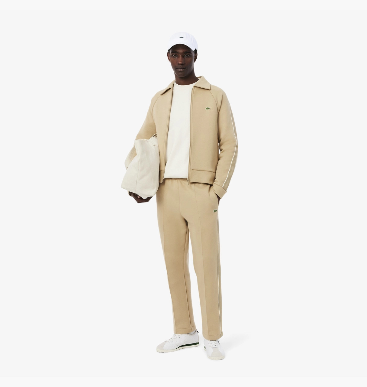 Бейсболка унісекс Lacoste Organic Cotton Twill Cap White RK0491001 MISC RK0491001
