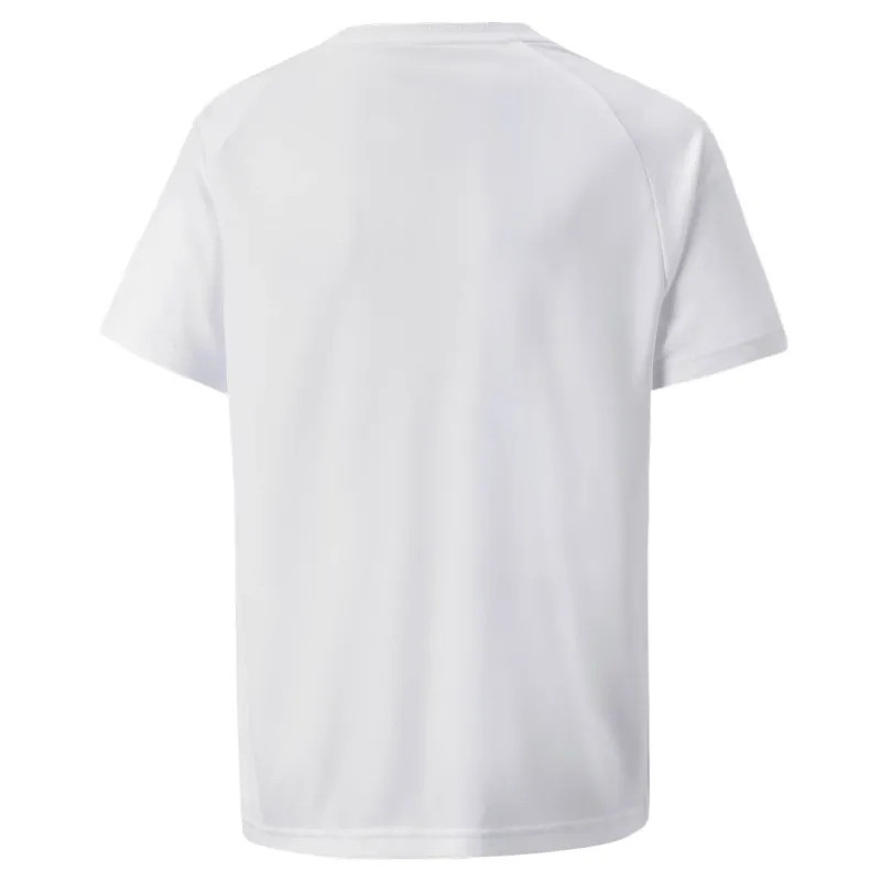 Футболка teamVISION Jersey Jr puma white-glaciergray-black 704928-04