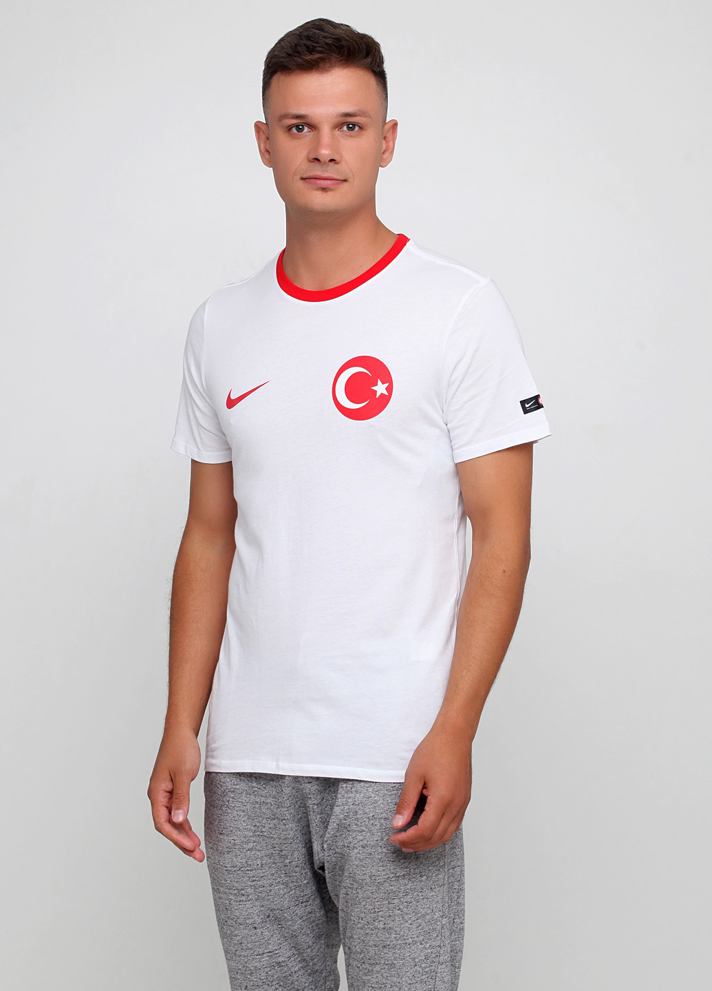 Футболка Nike TUR M NK TEE CREST 888361-100