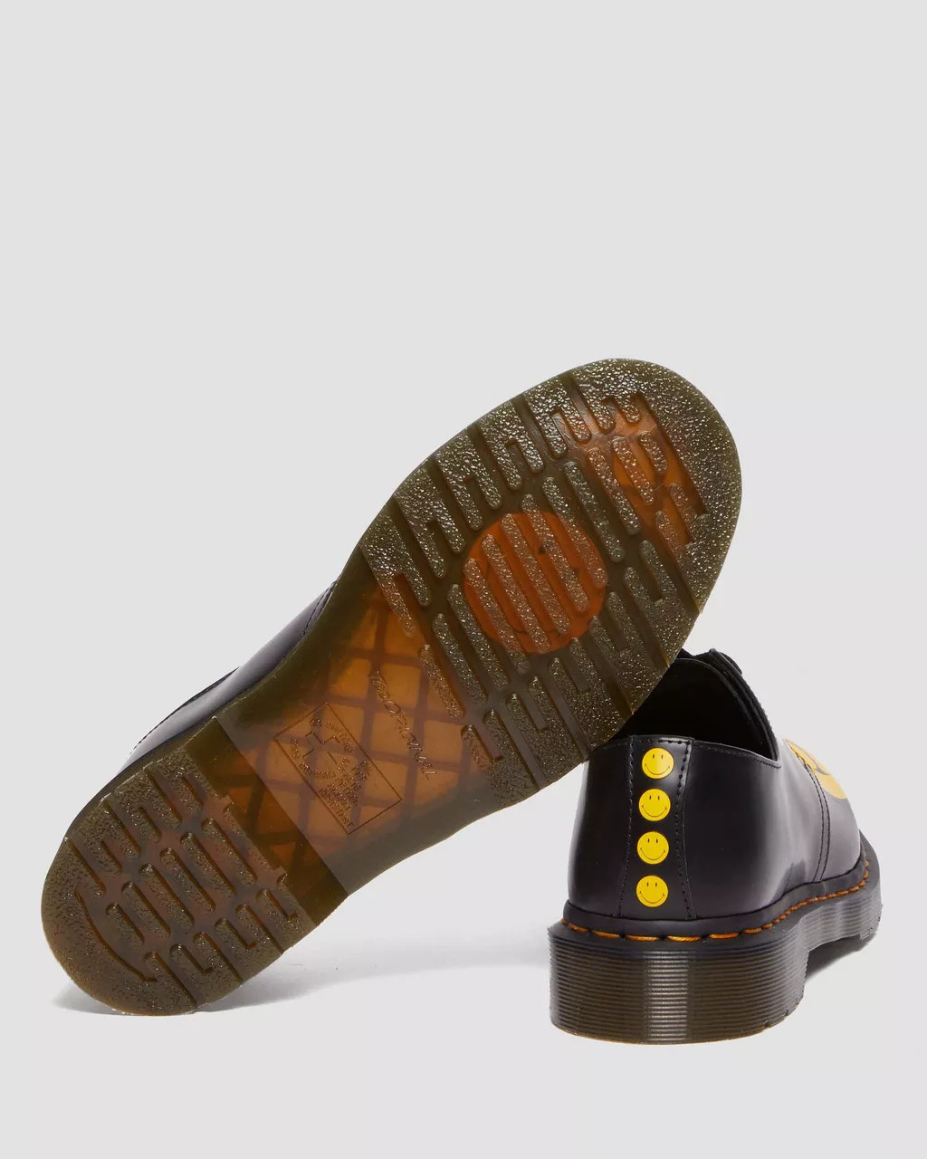 Черевики Dr. Martens 1461 Smiley Black Smooth 31390005