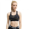Топ Nike W NK SWSH BD ICNCLSH M AOP BRA CT3493-010