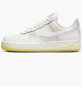 Кросівки Nike Air Force 1 Low '07 UV Reactive Patchwork White Multicolor Yellow (W) FQ0709-100