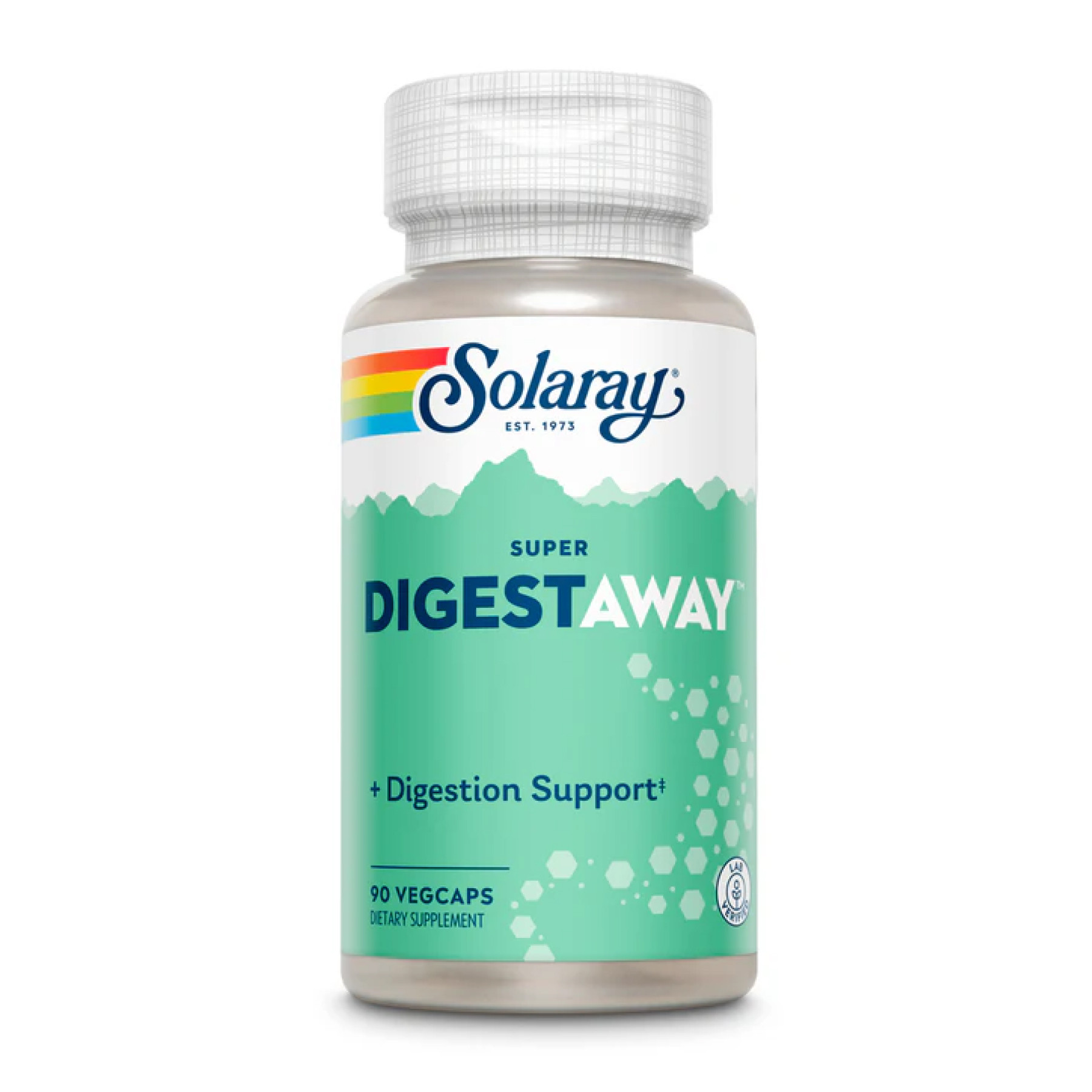 Капсули Solaray Super Digestaway - 90 vcaps 2023-10-4432