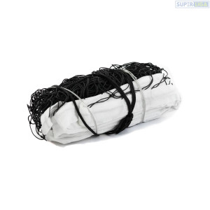 Сітка волейбольна Romi Sport "Тренувальна" (2.7мм.капрон, 9.5 м.) black/white Sia000073PE