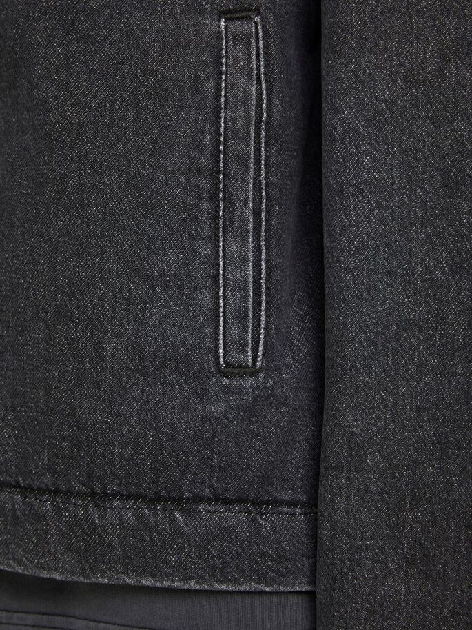 Куртка джинсова JJIWOLF JJJACKET AKM 791 12181165 Black Denim Jack&Jones L Чорний 12181165BlackDenim