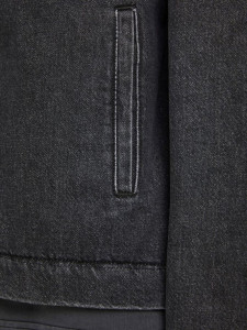 Куртка джинсова JJIWOLF JJJACKET AKM 791 12181165 Black Denim Jack&Jones L Чорний 12181165BLACKDENIM