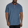 Поло JJEPAULOS POLO SS NOOS PS 12143859-Denim Blue-Detail:PS Jack&Jones PLUS 2XL Темно-синій 12143859-DENIM BLUE-DETAI