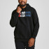 Толстовка JJECORP LOGO SWEAT HOOD NOOS PS 12163777-Black-Print:PLAY Jack&Jones PLUS 2XL Чорний 12163777-BLACK-PRINT:PLAY
