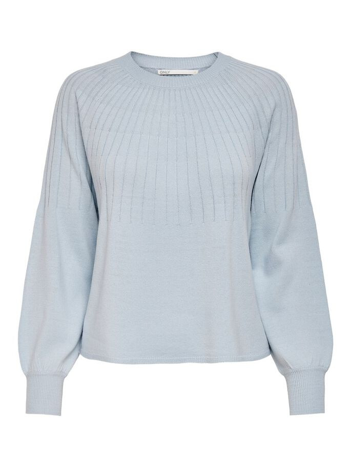 Пуловер ONLAMALIA L/S PULLOVE 15219325 Blue Fog ONLY XS Блакитний 15219325BlueFog