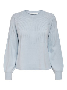 Пуловер ONLAMALIA L/S PULLOVE 15219325 Blue Fog ONLY XS Блакитний 15219325BLUEFOG