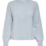Пуловер ONLAMALIA L/S PULLOVE 15219325 Blue Fog ONLY XS Блакитний 15219325BLUEFOG