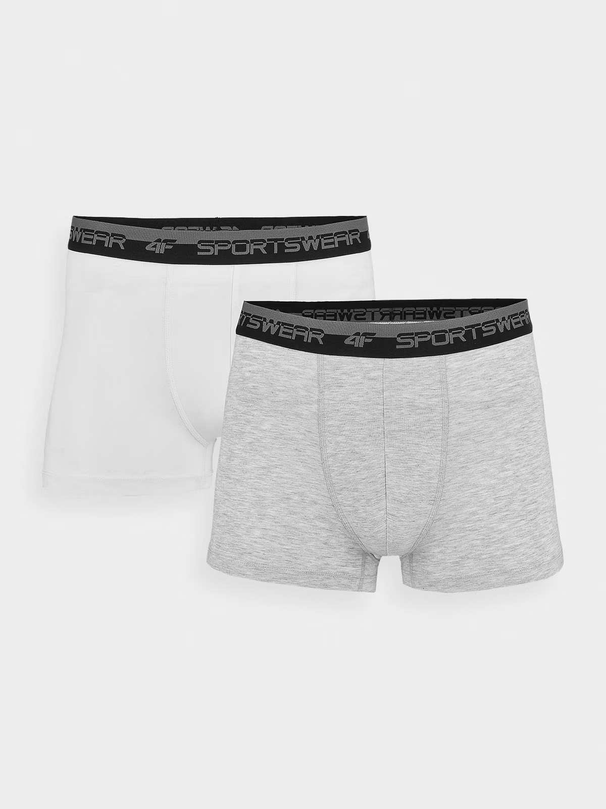 Труси-боксери BOXER SHORTS M051 (2PACK) 4FWMM00UBXSM051-10S 4F 2XL Білий 4FWMM00UBXSM051-10S