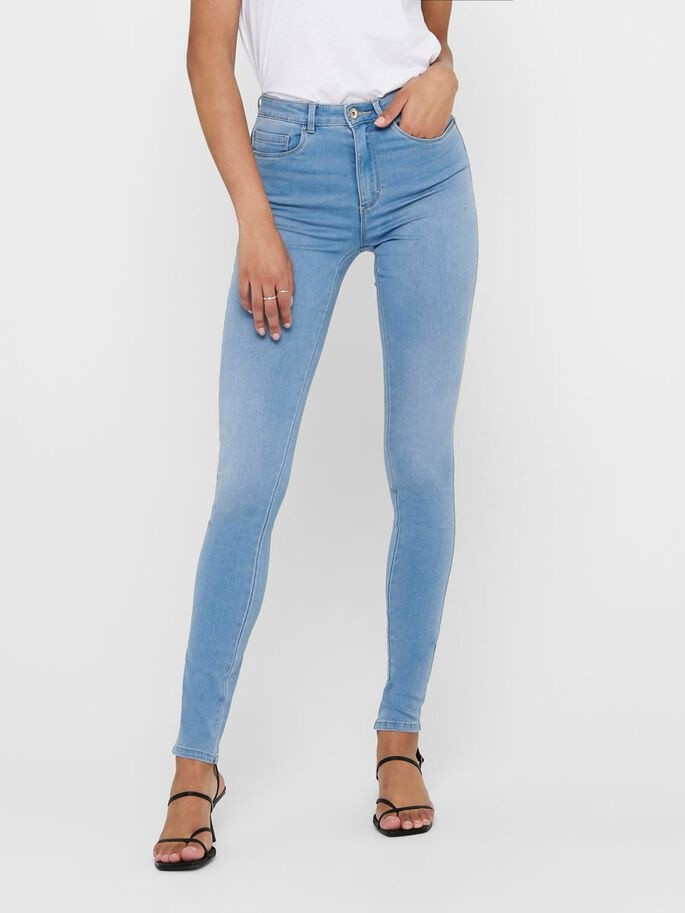 Джинси ONLROYAL LIFE HW SK JEANS BJ13333 NOOS 15169037 Light Blue Denim ONLY L/30 Блакитний 15169037LightBlueDeni
