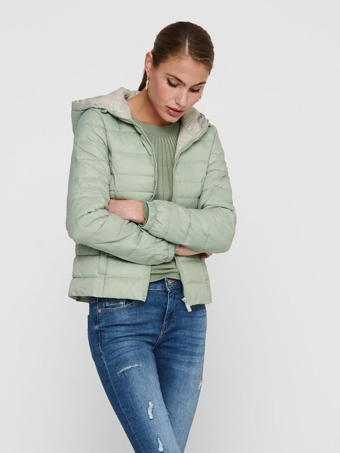 Куртка ONLNEWTAHOE CONTRAST 15205758 Desert Sage ONLY S Фісташковий 15205758DesertSage