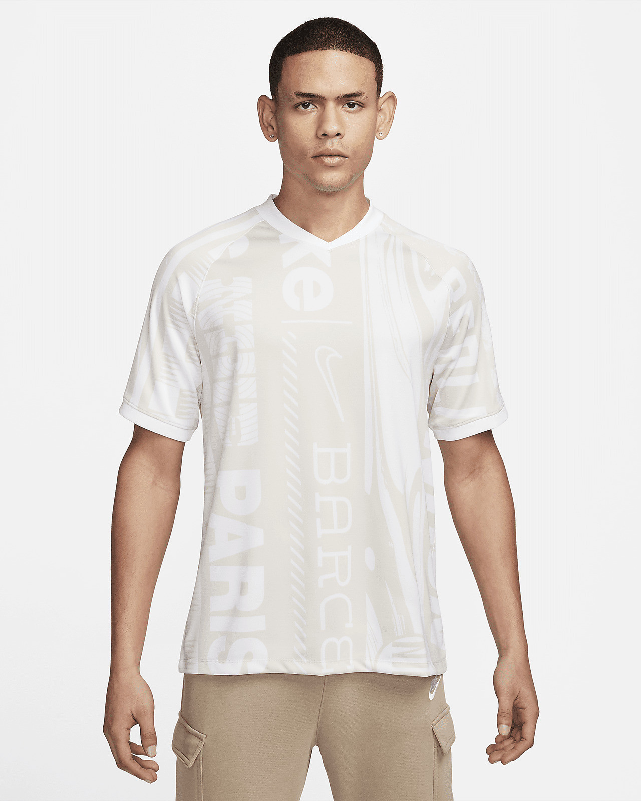 Футболка чоловіча Nike Culture Of Football Dri-Fit Short-Sleeve Soccer Jersey White FN2393-104