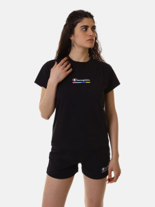 Футболка crewneck t-shirt 117109-KK001 Champion XS Чорний 117109-KK001