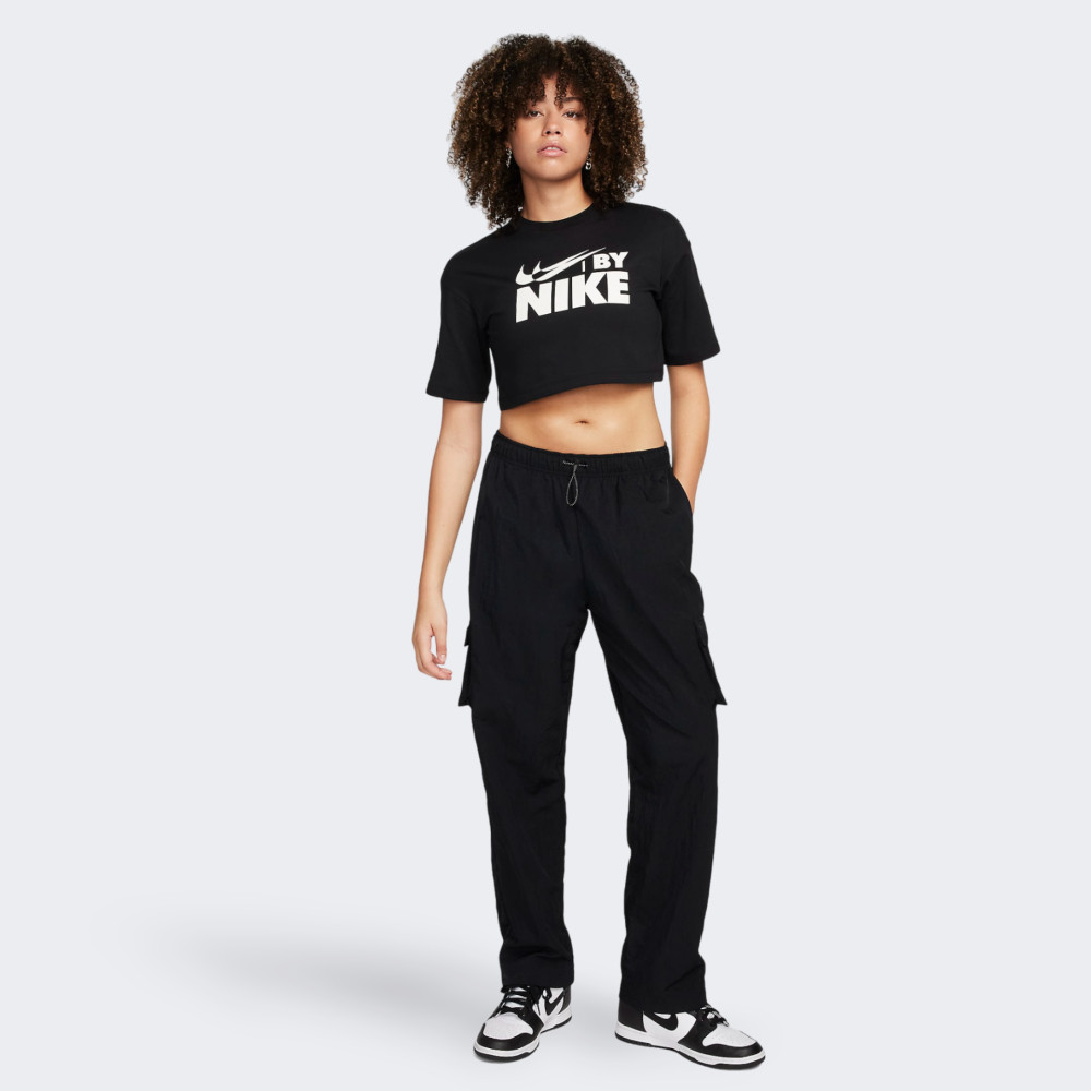 Футболка W NSW CROP TEE GLS FZ4635-010 Nike S Чорний FZ4635-010