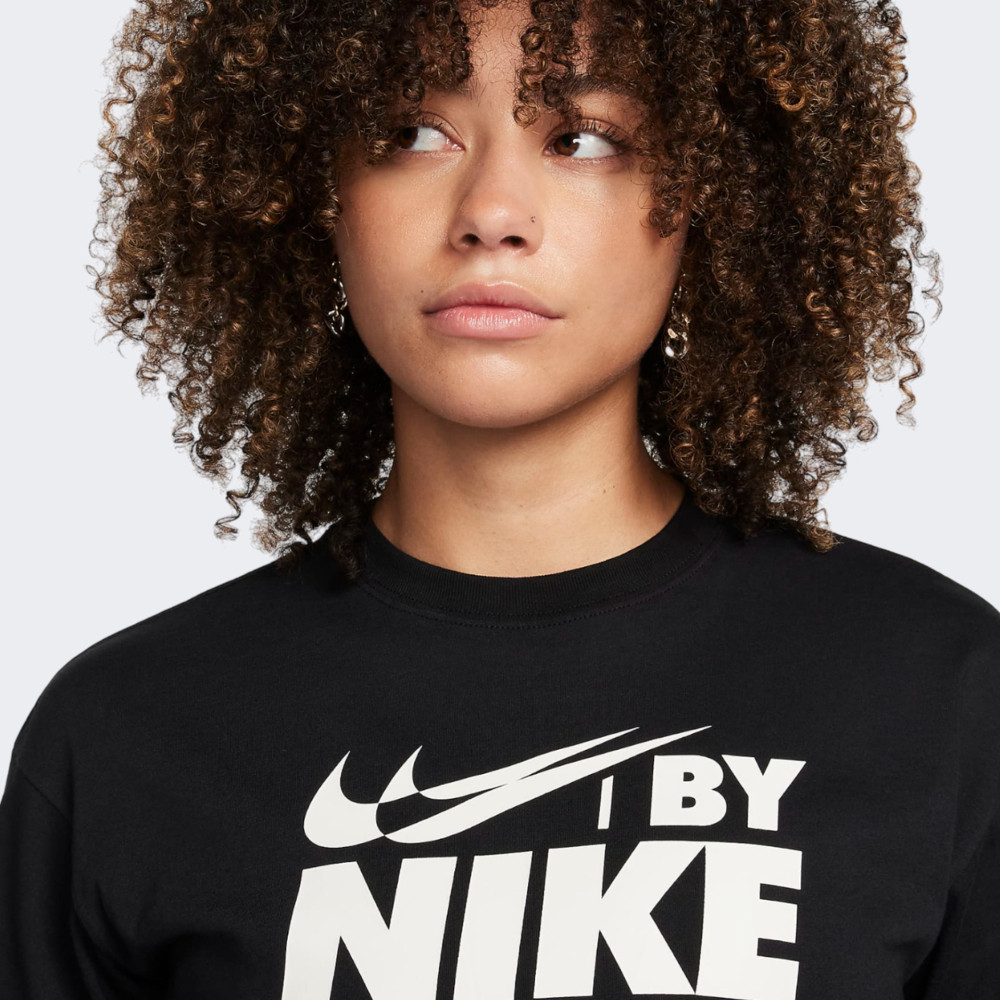 Футболка W NSW CROP TEE GLS FZ4635-010 Nike S Чорний FZ4635-010