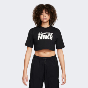Футболка W NSW CROP TEE GLS FZ4635-010 Nike S Чорний FZ4635-010