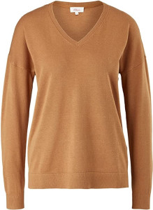 Пуловер Pullover 120.10.108.17.170.2102762-8469 s.Oliver 34 Коричневий 120.10.108.17.170.2102762