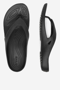 Тапочки жіночі Crocs Kadee Flip Black 202492-001 202492-001